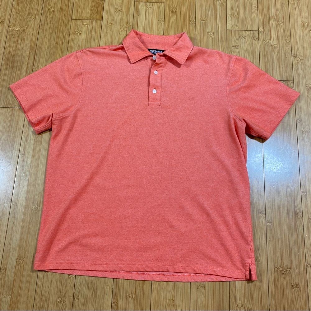 Michael Kors Men's XLarge Polo Shirt - Orange